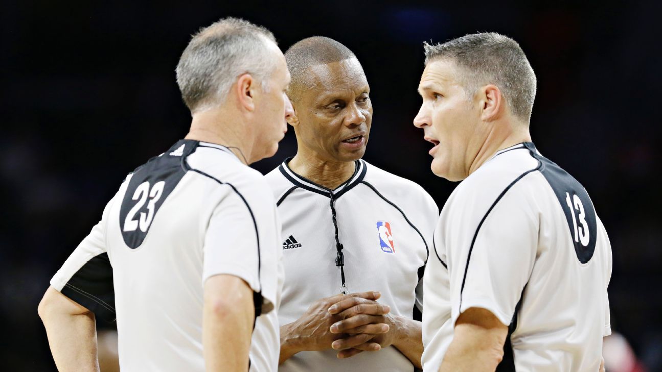 NBA announces referees for Game 6 of NBA Finals – KNBR