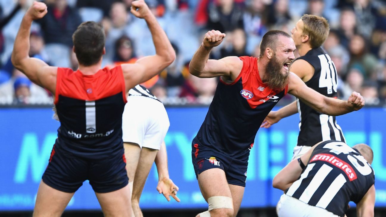 Demons dominate 'Pies in AFL ESPN