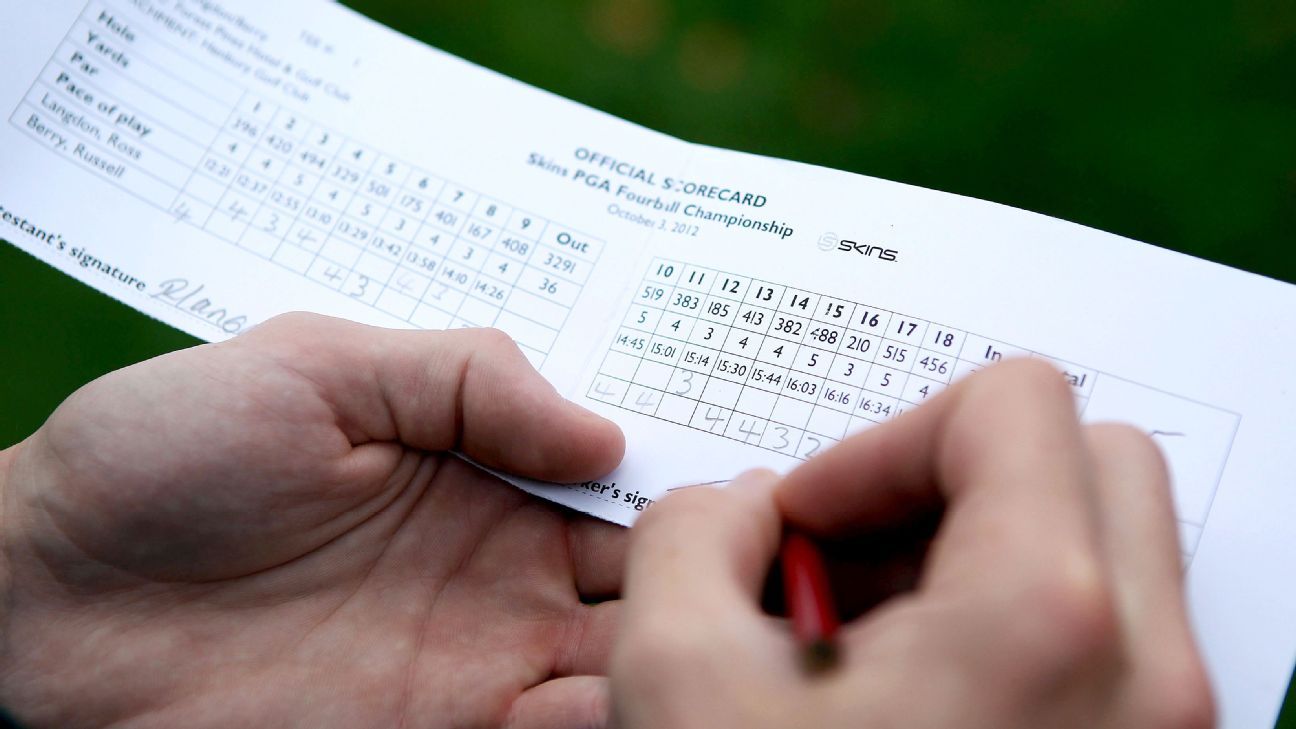 Golfers now have more time to fix scorecards