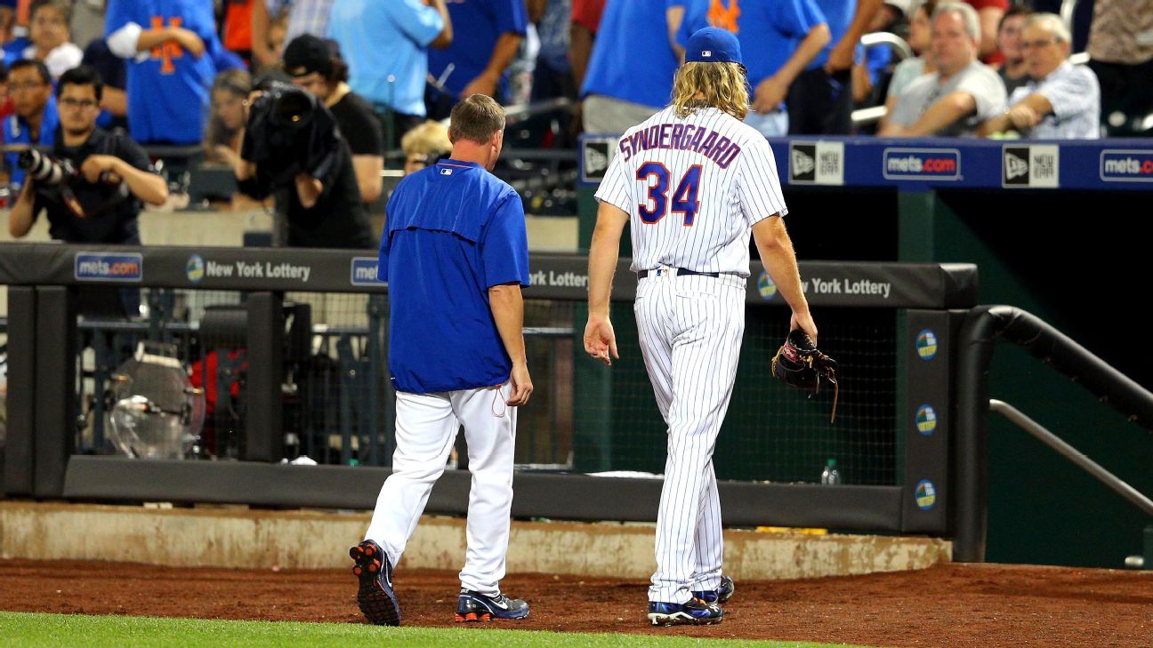 Noah Syndergaard's bone spur too insignificant to operate - ESPN