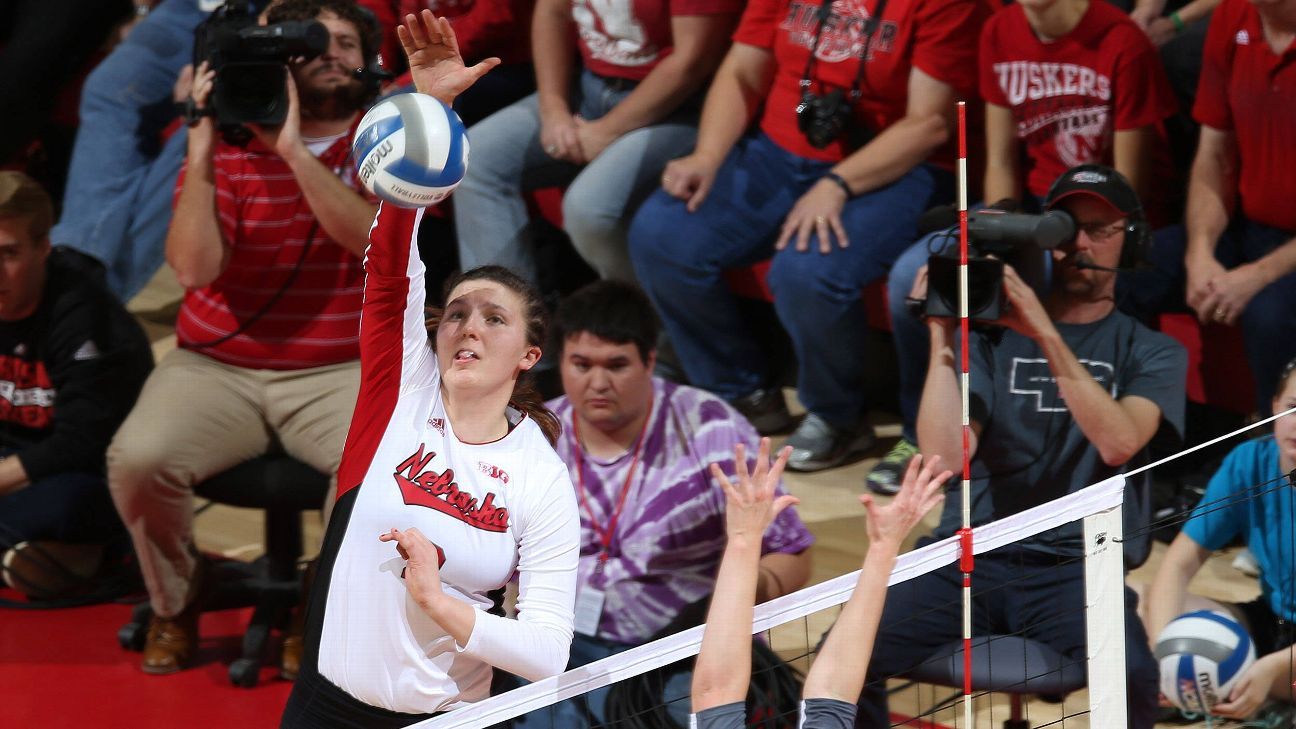 Nebraska Cornhuskers volleyball star Mikaela Foecke takes aim at title