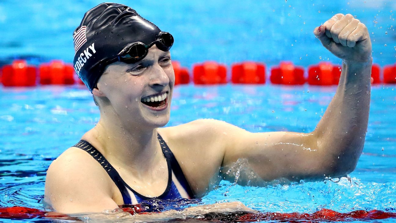 Katie Ledecky swims to AP Female Athlete of the Year honors ESPN