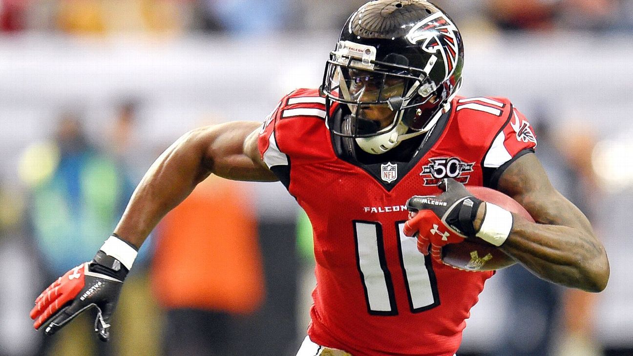 Julio Jones could have a 2,000-yard season for Atlanta Falcons