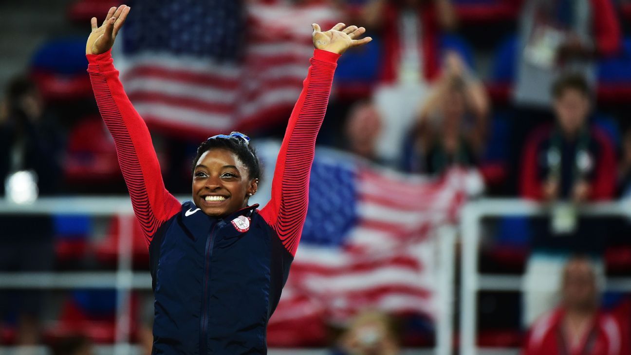 2016 Rio Olympics Gymnast Simone Biles To Carry Us Flag At Closing Ceremony Espn 1848