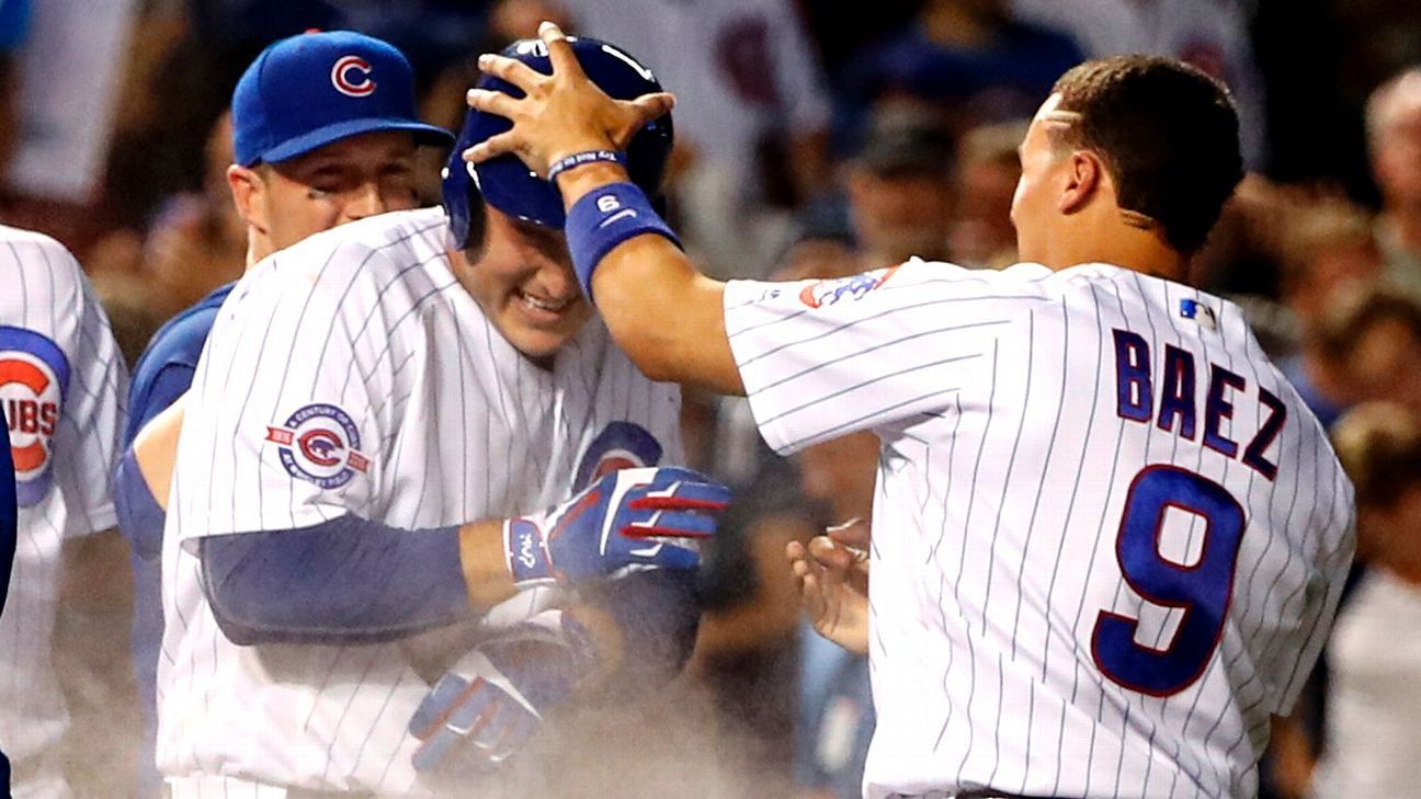Chicago Cubs cornering market on walkoffs as win streak reaches 10