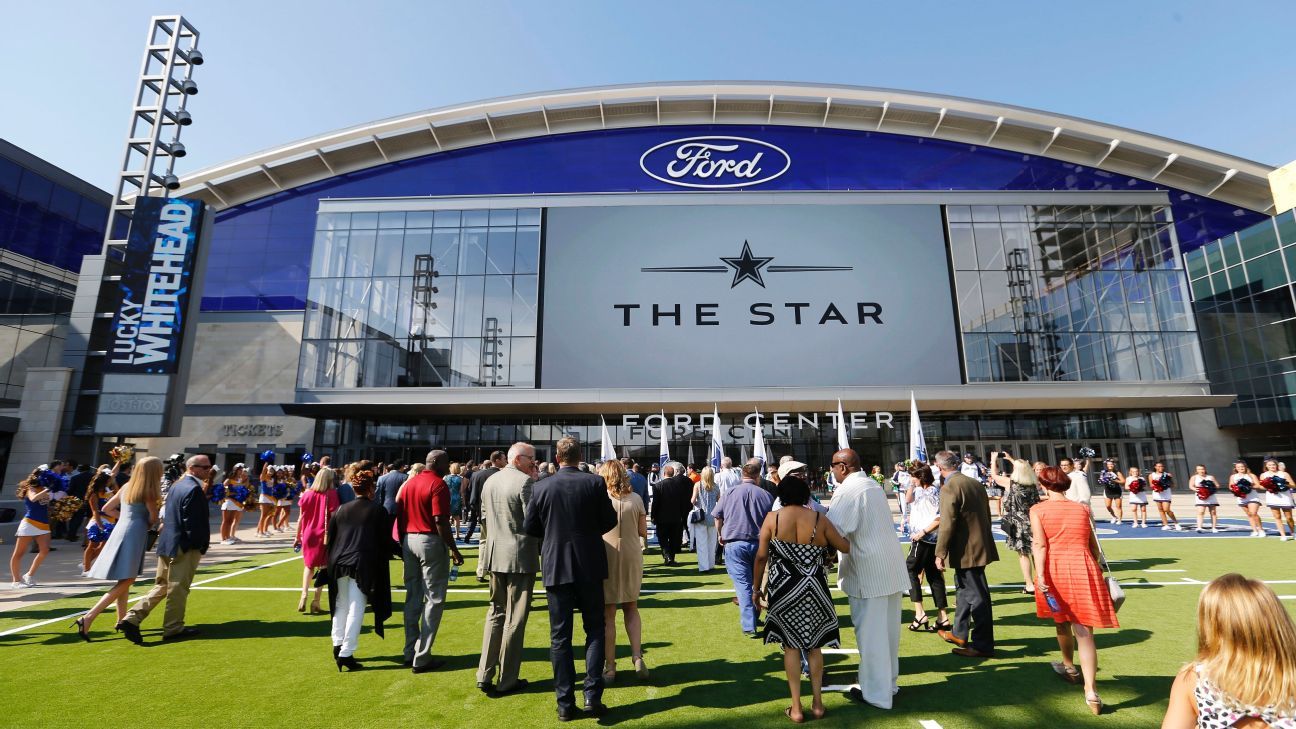 Cowboys' training camp practices at The Star open from Aug. 2129