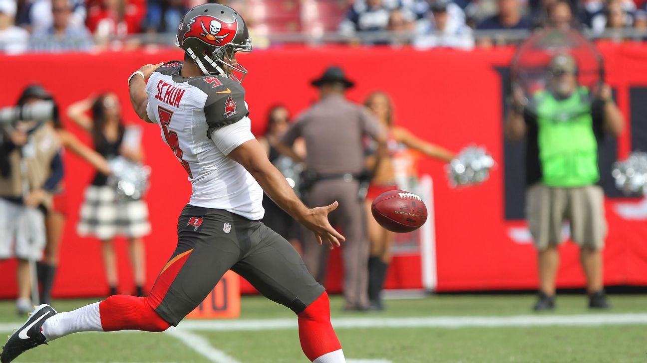 Buccaneers start roster cuts by releasing Jacob Schum - Bucs Nation