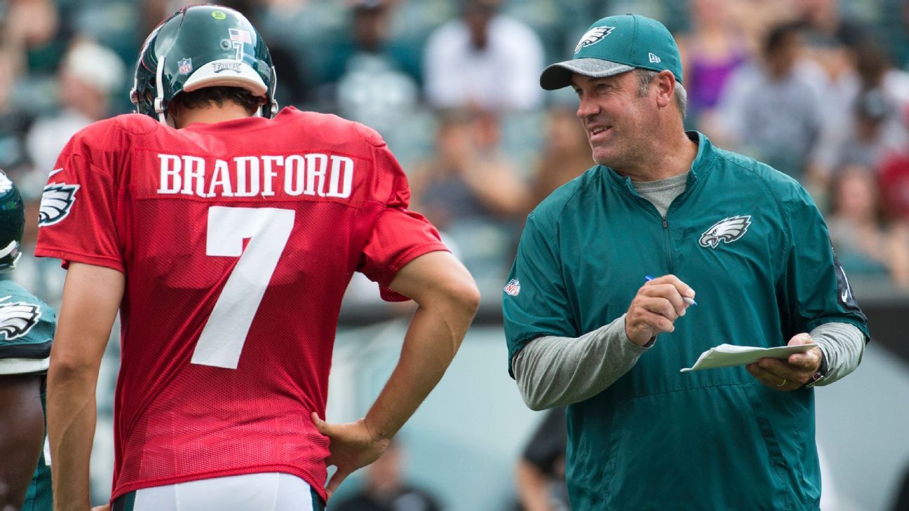 Minnesota Vikings trade for Philadelphia Eagles QB Sam Bradford - ESPN