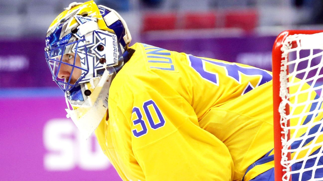 Henrik Lundqvist hopes to play for Team Sweden against Finland ESPN