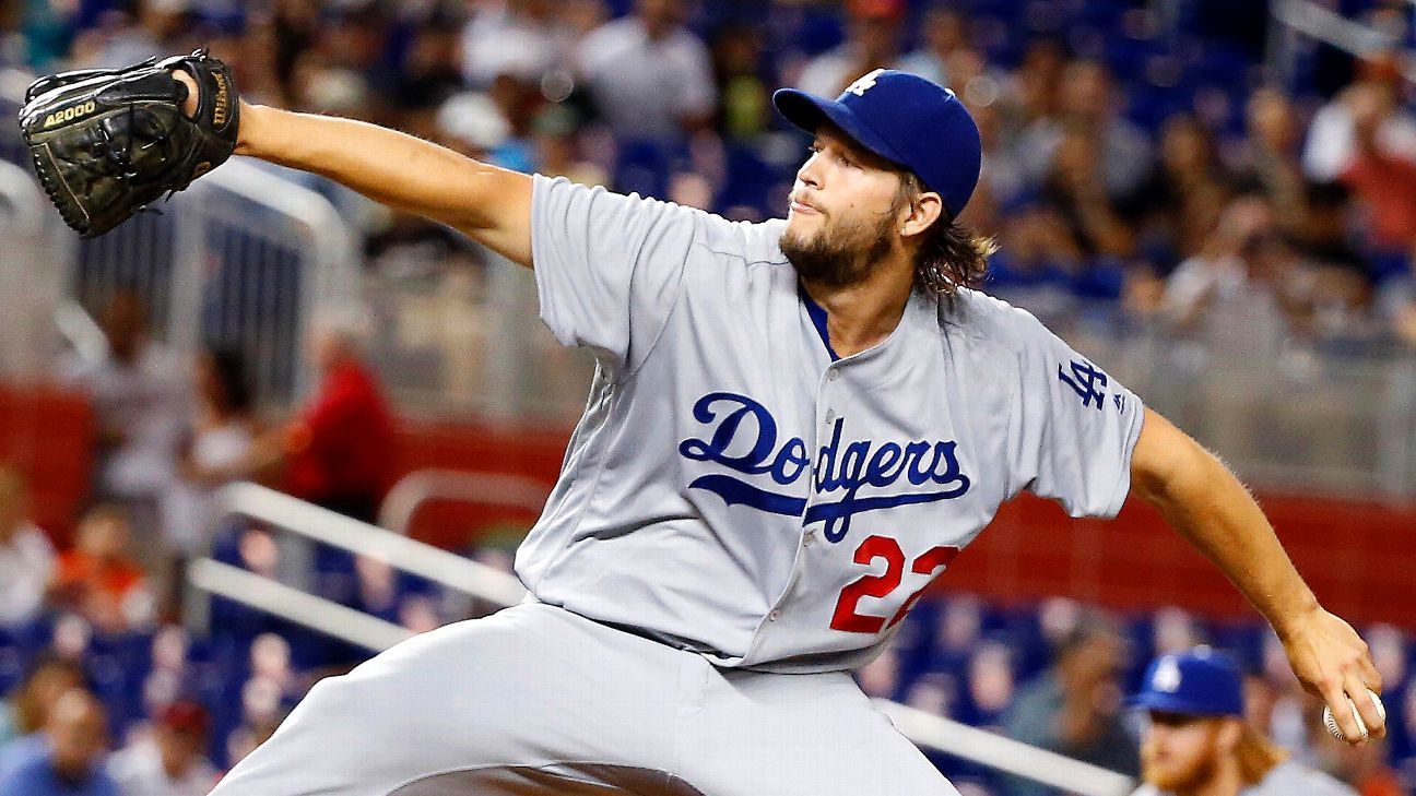 Los Angeles Dodgers pitcher Clayton Kershaw lasts 3 innings in return