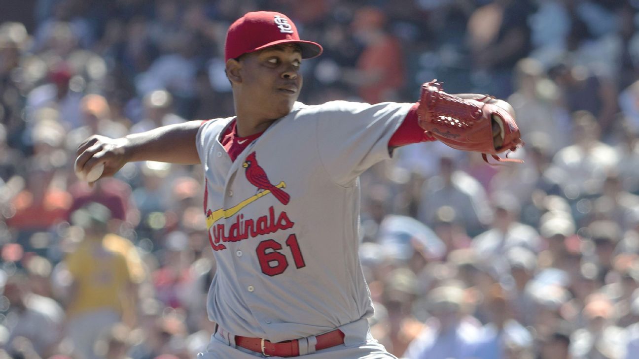 Alex Reyes pitches St. Louis Cardinals back into the mix ESPN St Louis Cardinals ESPN