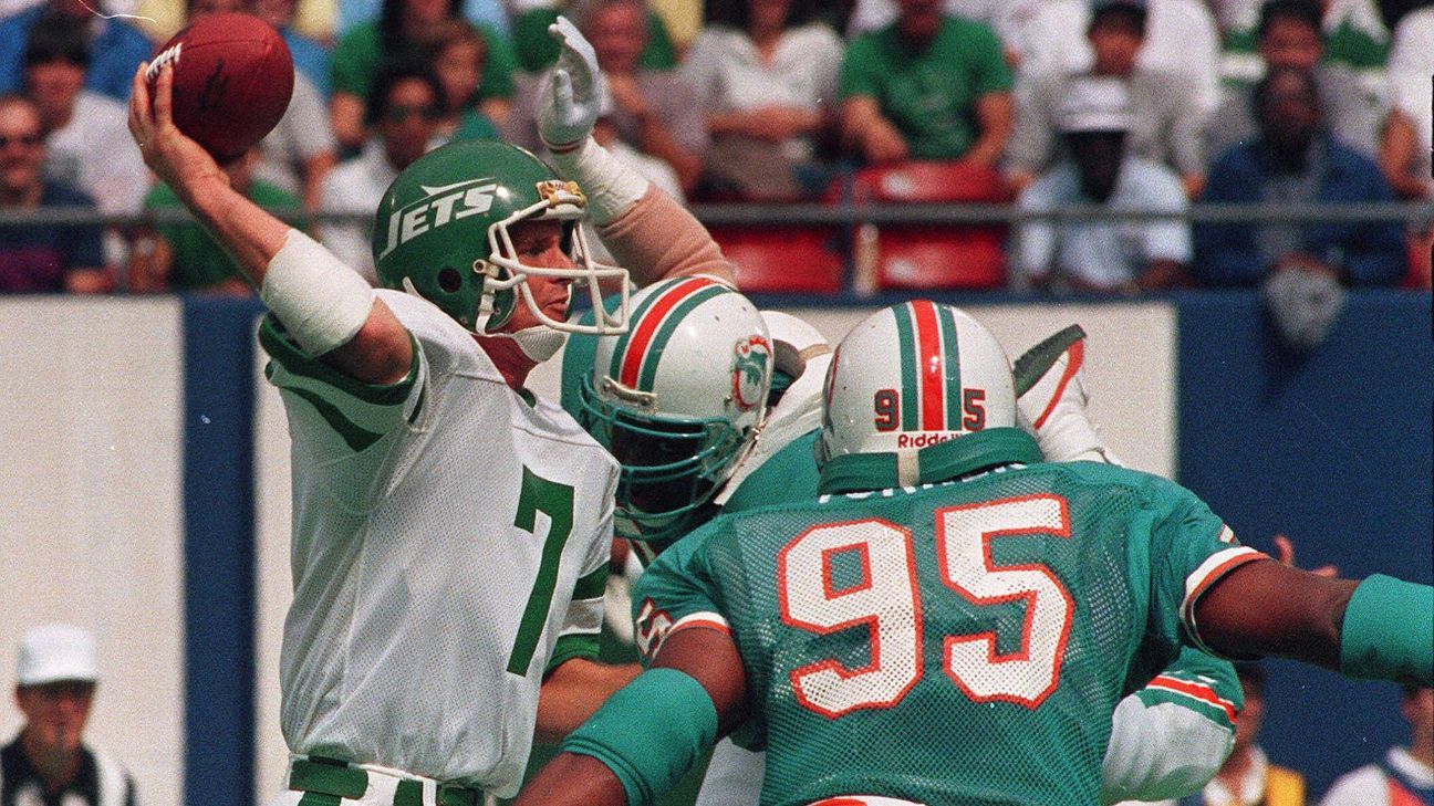 That day 30 years ago, when Jets, Dolphins set records, ruined pencils -  ESPN - AFC East- ESPN