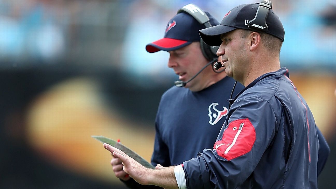 George Godsey out as Houston Texans' offensive coordinator - ESPN