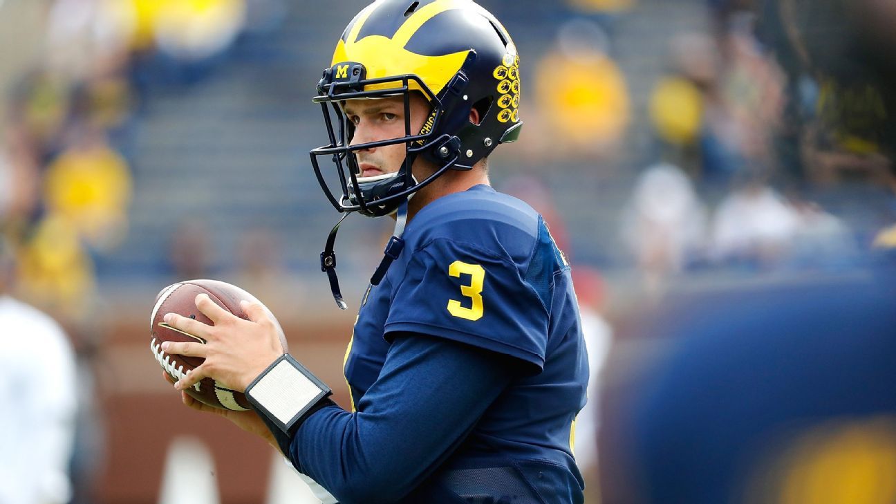 Wilton Speight starts at quarterback for Michigan against Ohio State -  Maize n Brew