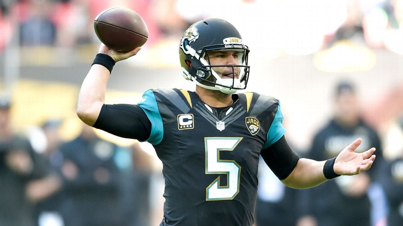 Atlanta Falcons work out former Jaguars QB Blake Bortles