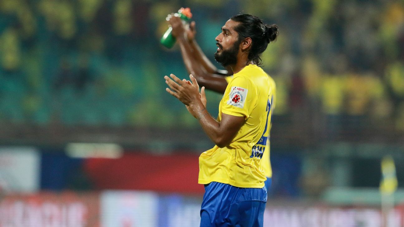 Sandesh Jhingan set to leave Kerala Blasters sources ESPN