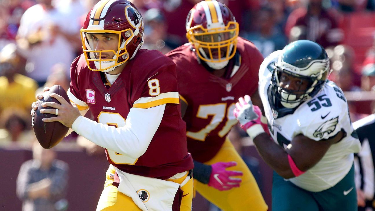 Washington Redskins place franchise tag on quarterback Kirk