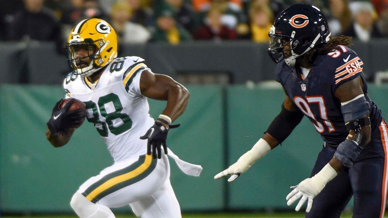 Ravens trade for Packers RB Ty Montgomery