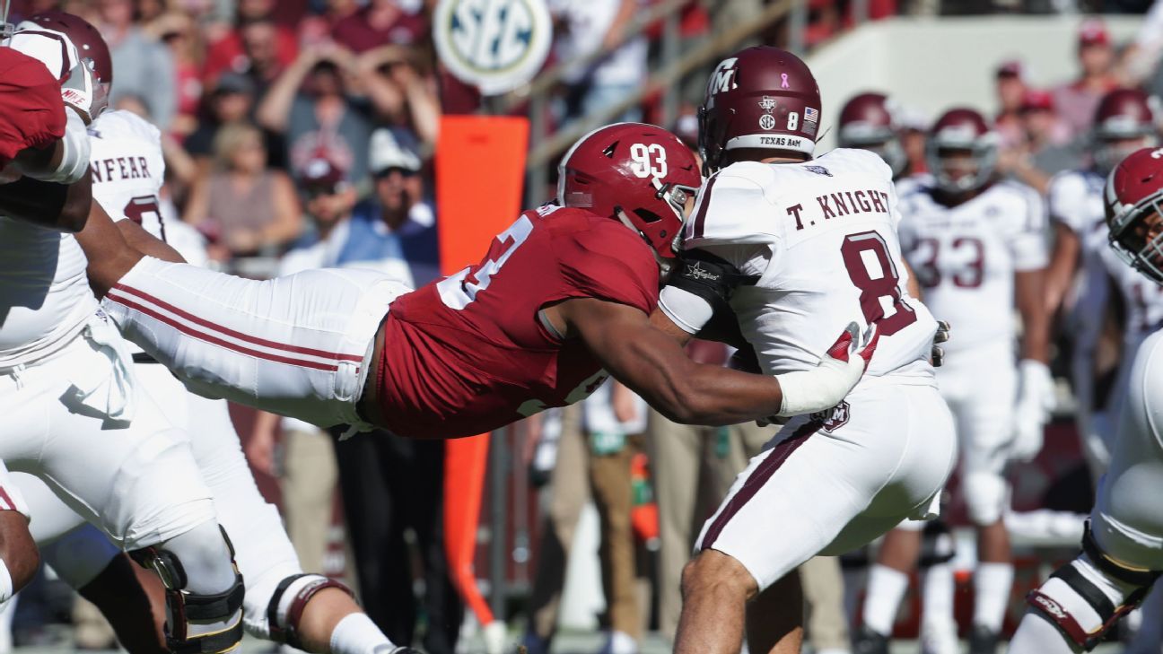 PFF ranks A&M's Myles Garrett as college football's best defensive player  for 2016