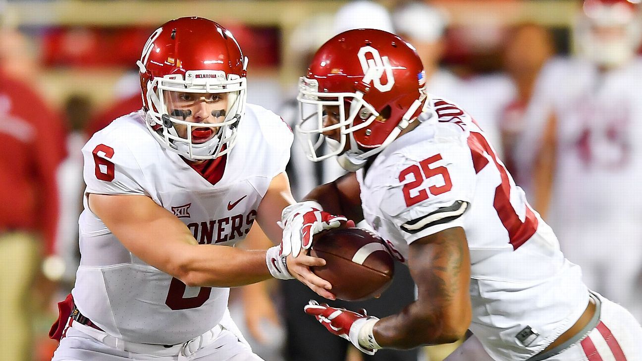 Oklahoma Sooners, Texas Tech Red Raiders combine for FBS-record 1,708 yards  in offensive slugfest