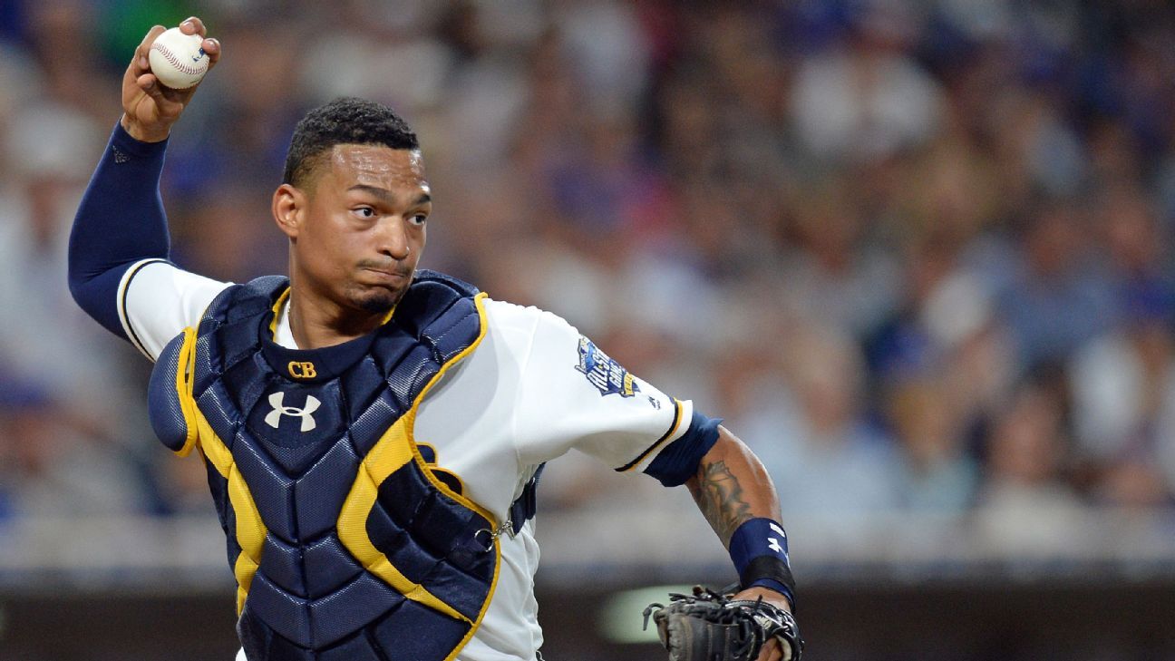 Now Christian Bethancourt ISN'T starting in RF for the Padres