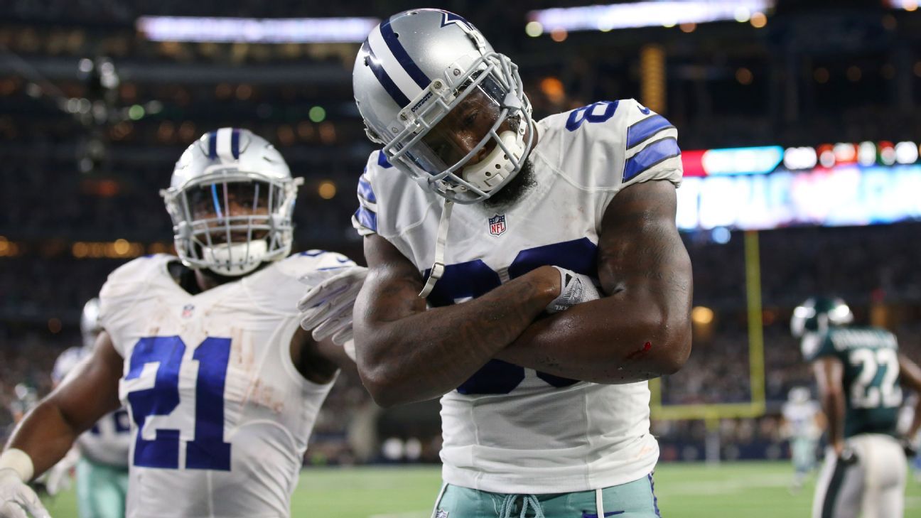 Dez Bryant channels teammate Ezekiel Elliott with crop top at Pro Bowl