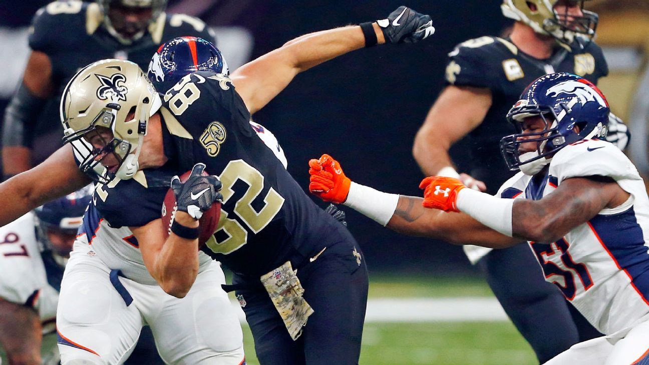 Saints make NFL history with two-point blocked PAT return