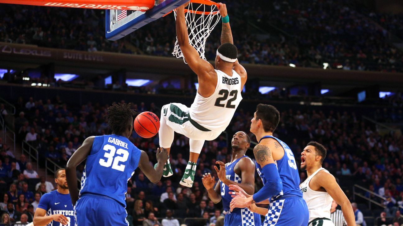 Michigan State Spartans play like a team with a lot of questions - Men