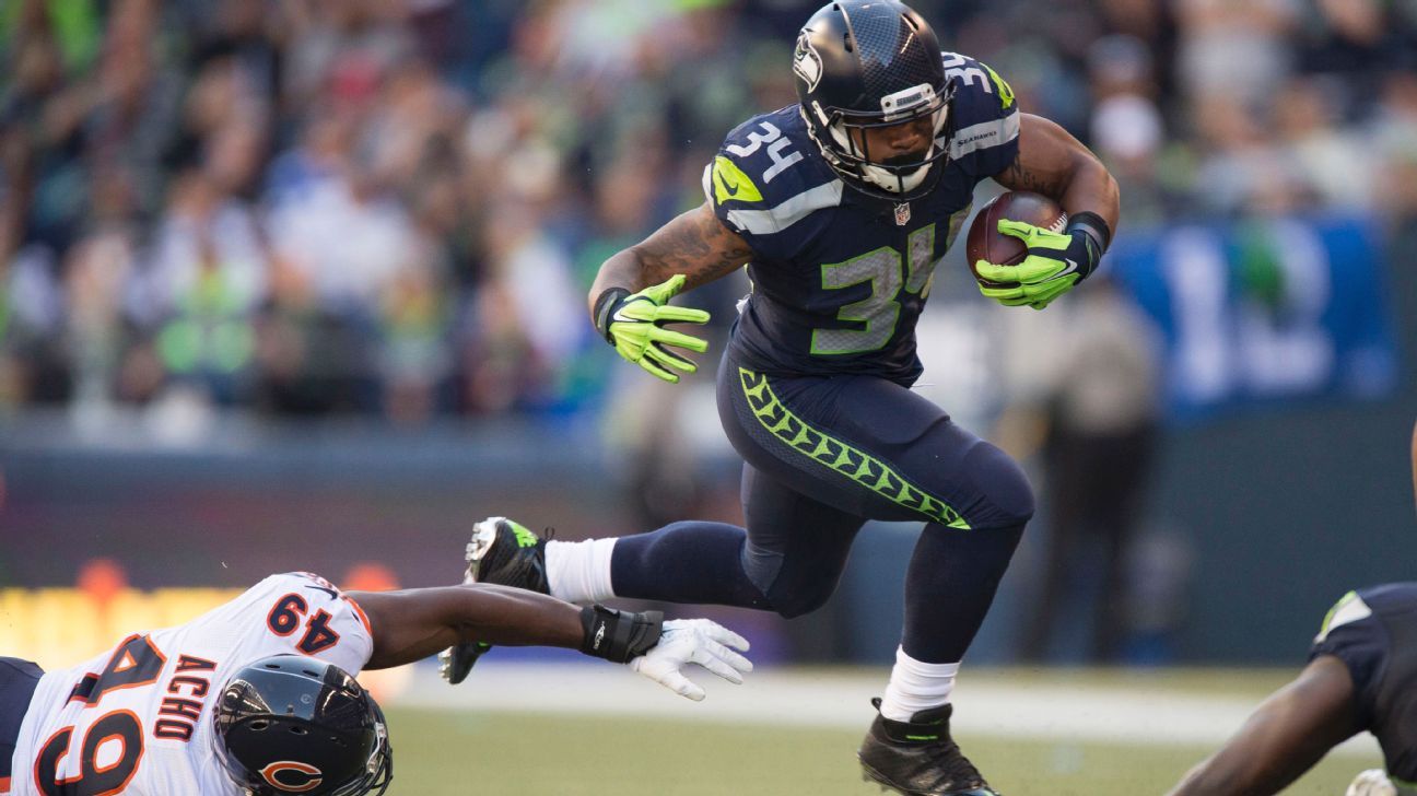 C.J. Prosise takes over in Seattle. Fantasy Football Waiver Wire