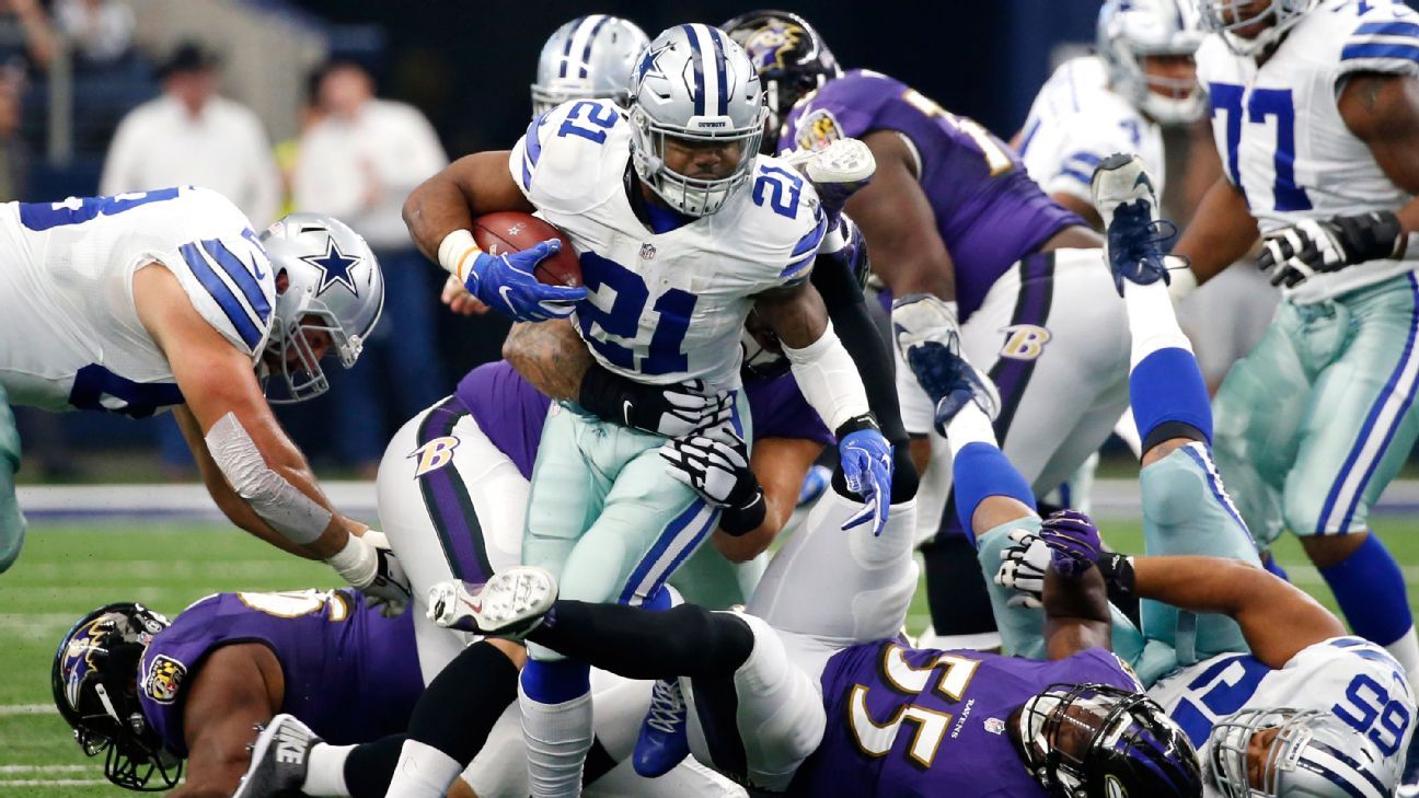 Ezekiel Elliott of Dallas Cowboys is NFL MVP so far - 2016 - ESPN