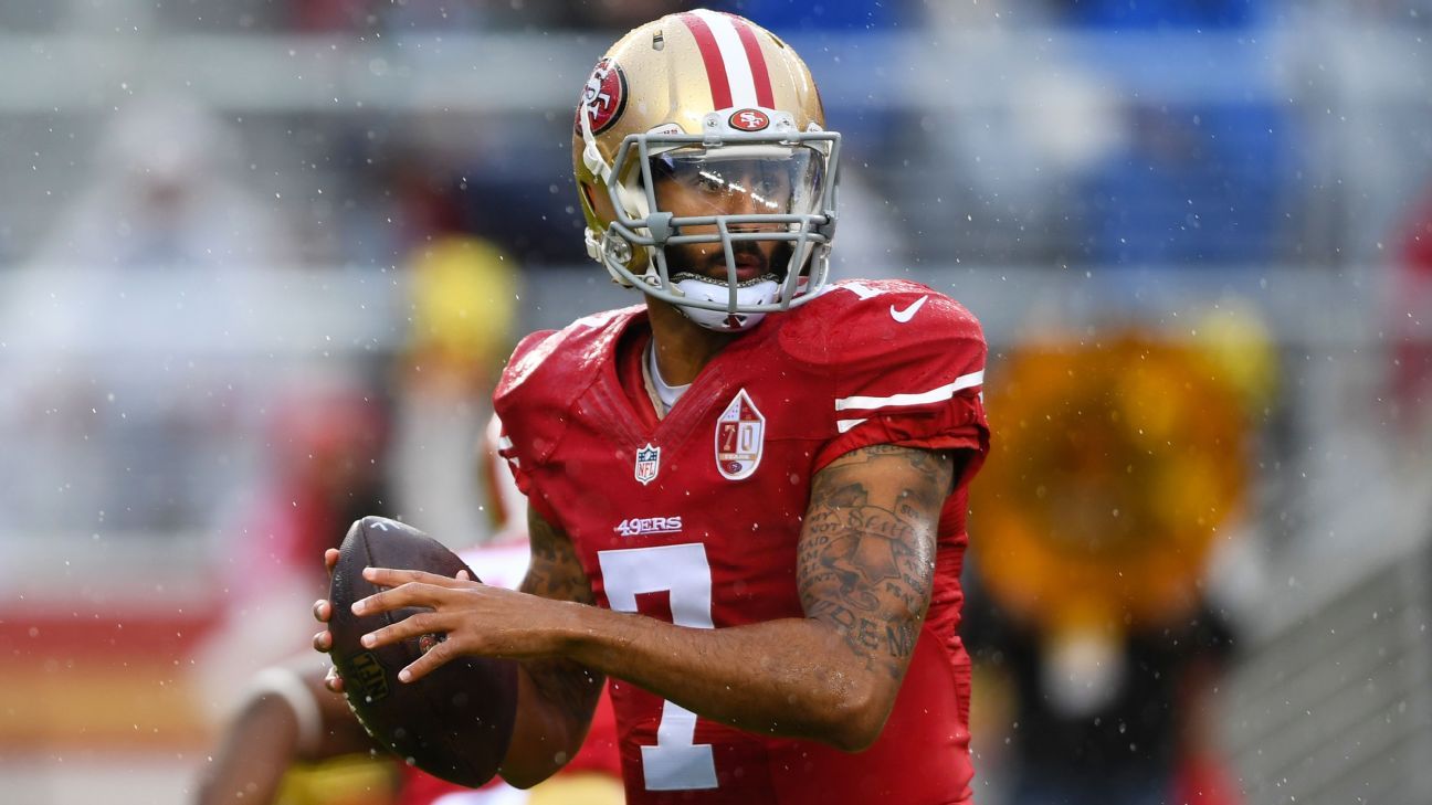 Colin Kaepernick of San Francisco 49ers reveals 'Million Dollar