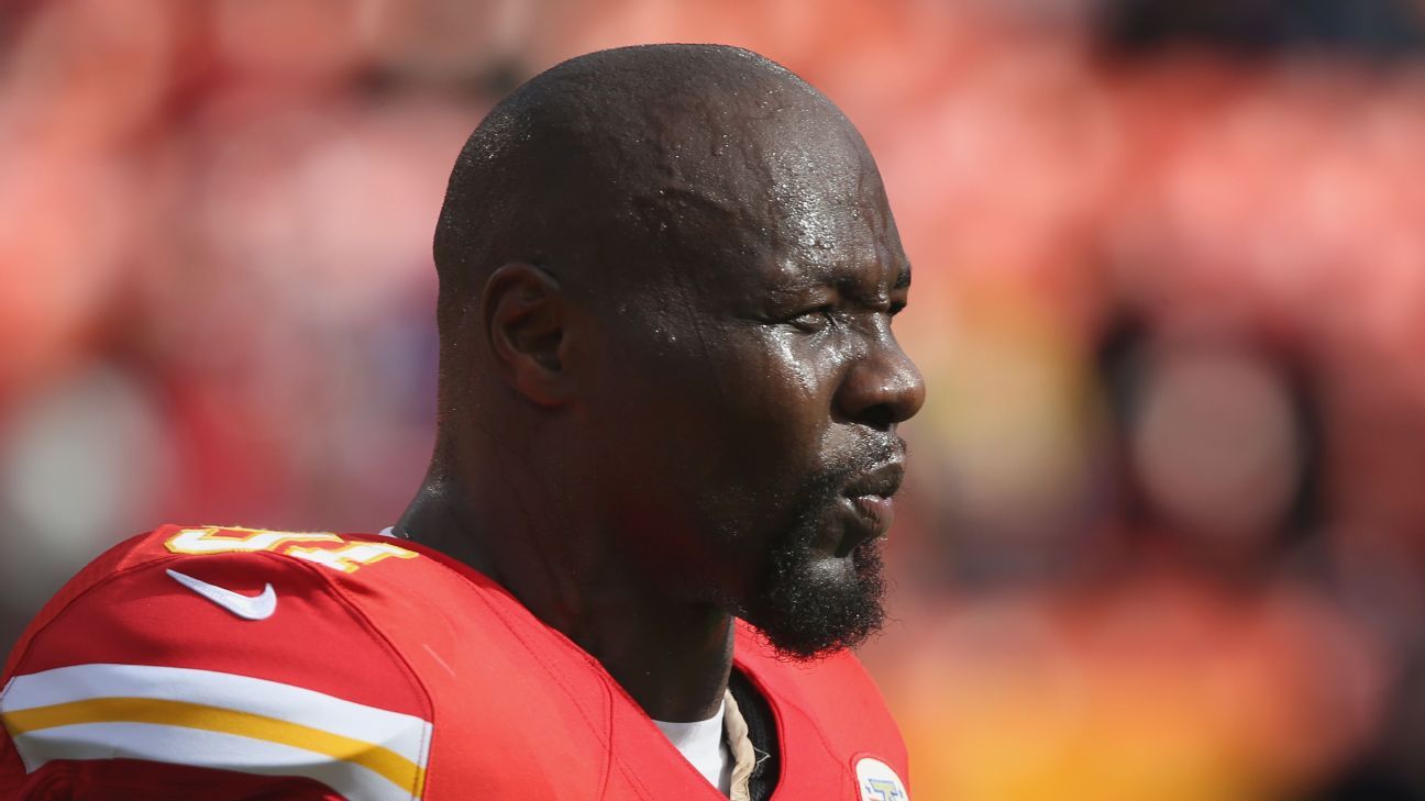 Love this pic of Tamba Hali  Kansas city chiefs, Kansas city, Kc