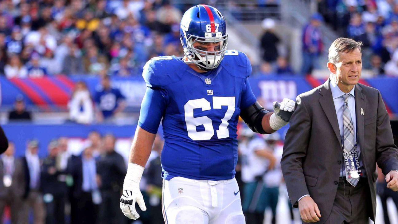 NY Giants fans are calling for a Justin Pugh reunion after his latest tweet