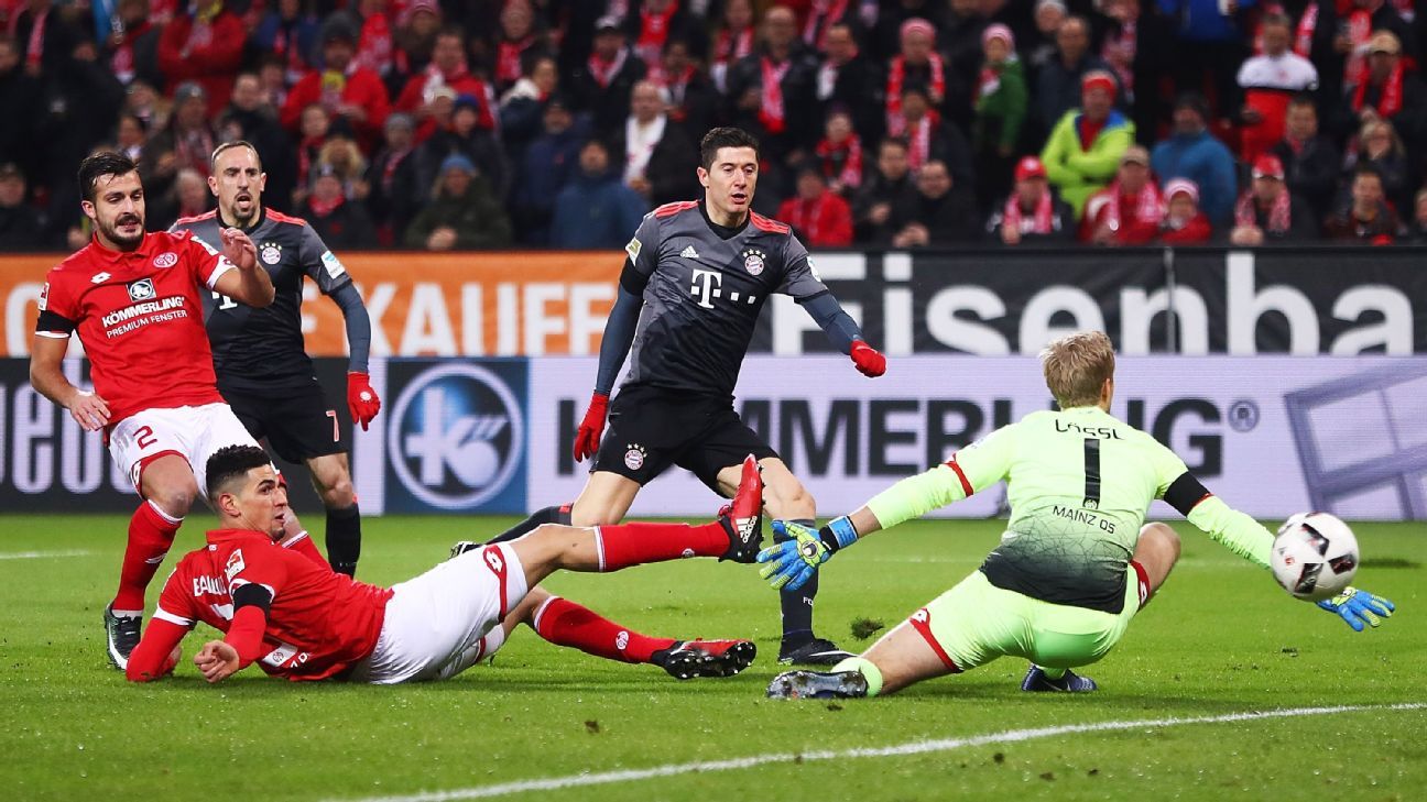 Mainz vs. Bayern Munich - Football Match Summary - December 2, 2016 - ESPN