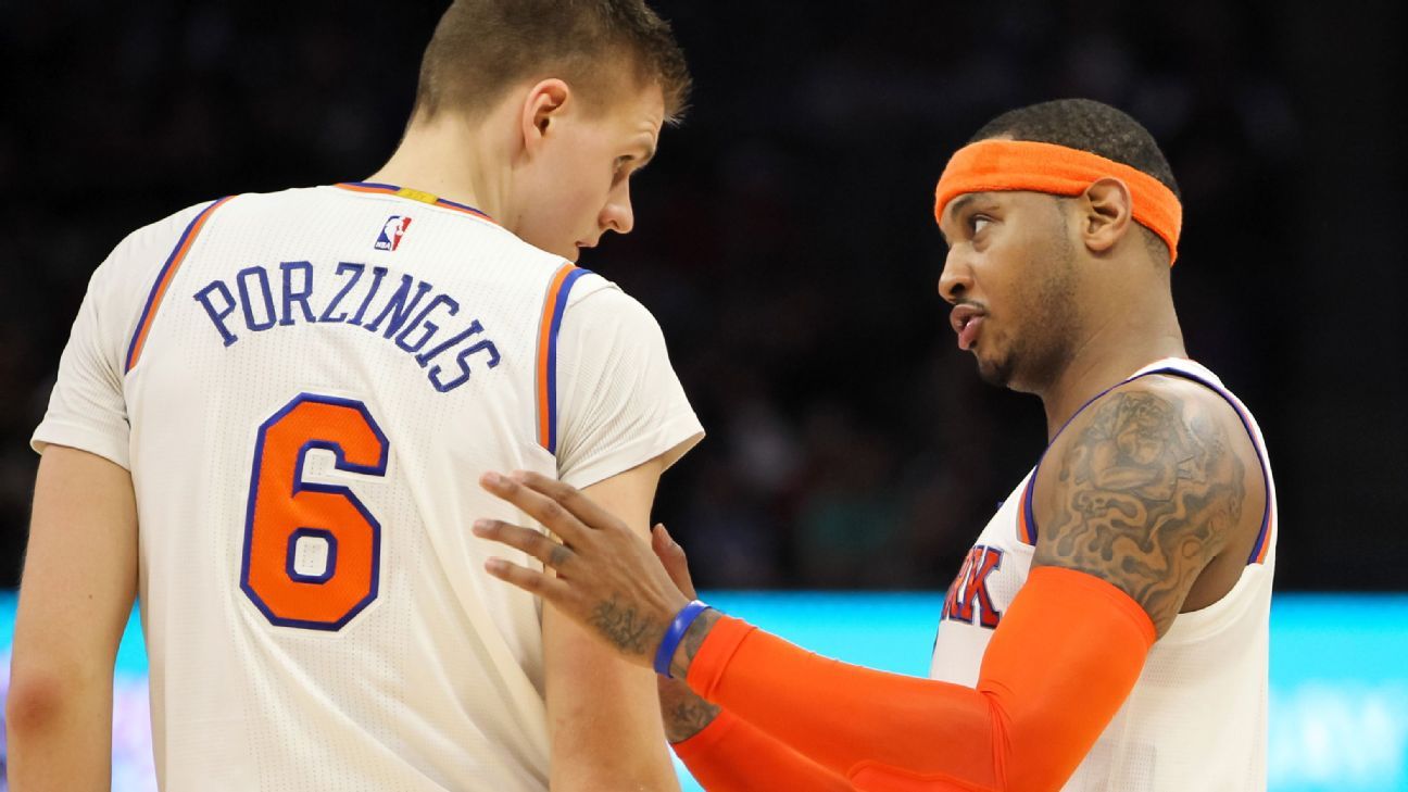 NBA 'Teammate of the year' Carmelo Anthony left his mark on his former