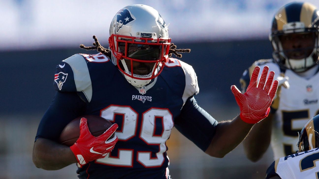 Patriots RB LeGarrette Blount has record-setting game