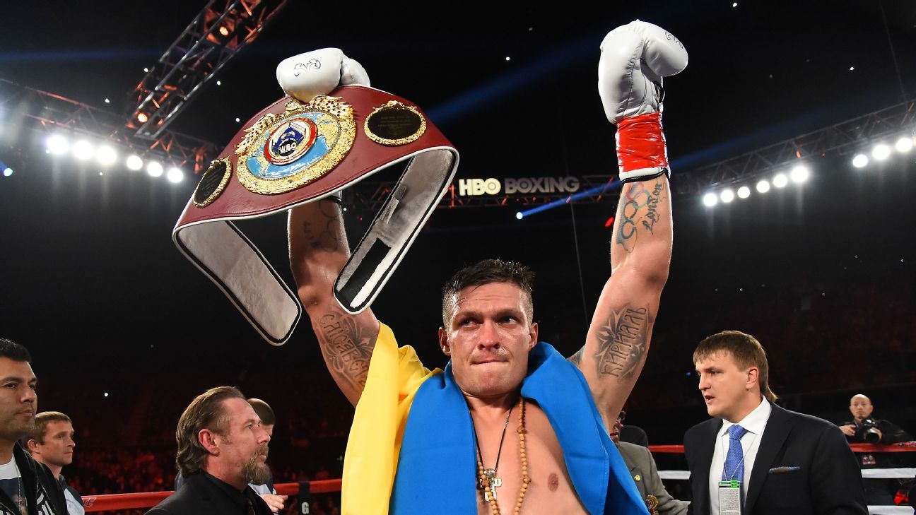 Oleksandr Usyk Vs. Thabiso Mchunu: Usyk Dominates, Stops Mchunu To 