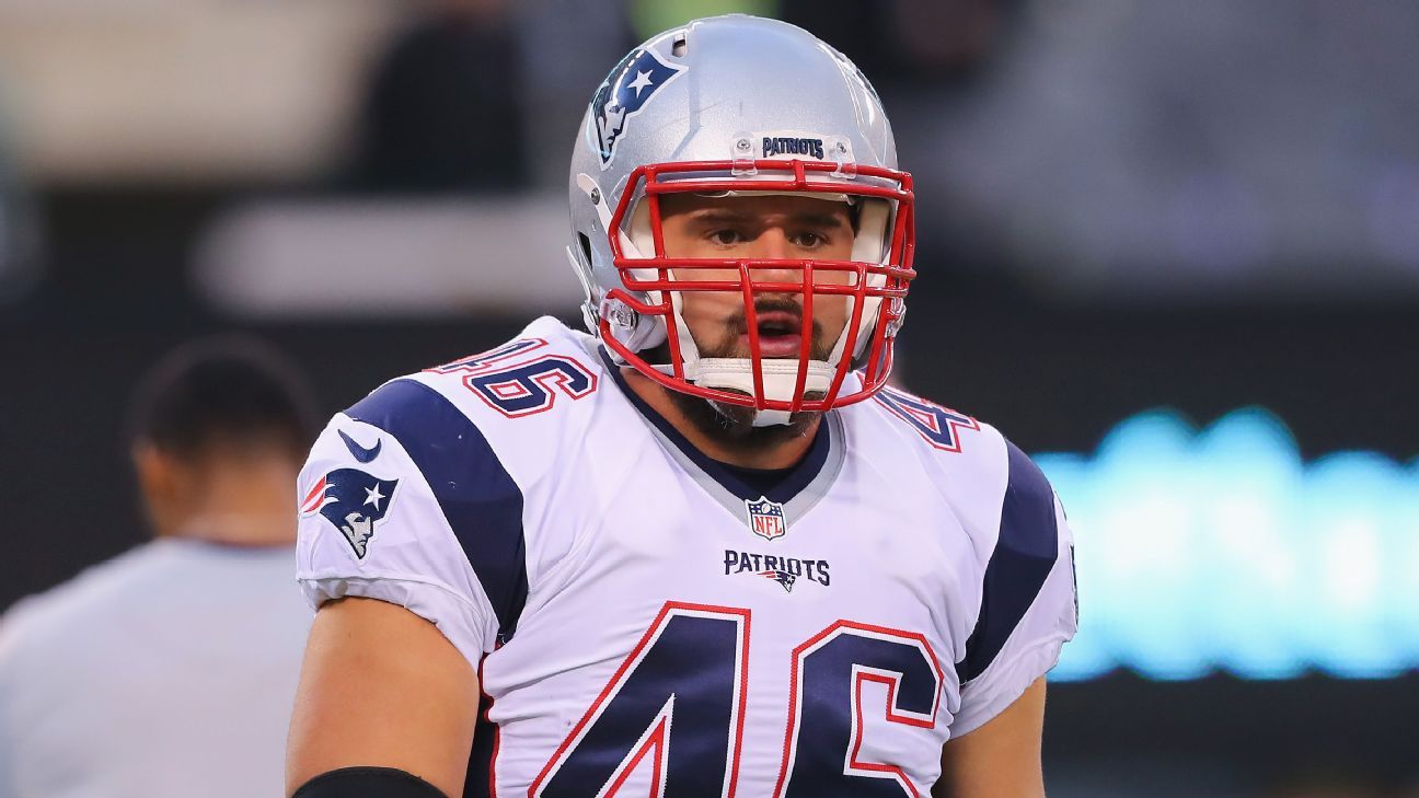 Patriots: Running backs follow James Develin's lead