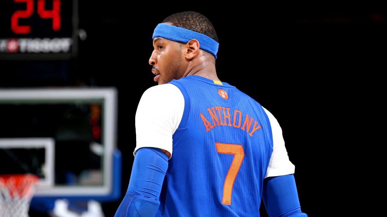 NBA news: Carmelo Anthony New York Knicks jersey retirement, case