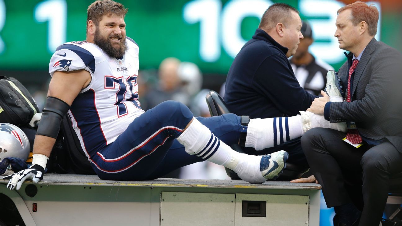 Sebastian Vollmer one of New England Patriots injuries to monitor - ESPN -  New England Patriots Blog- ESPN