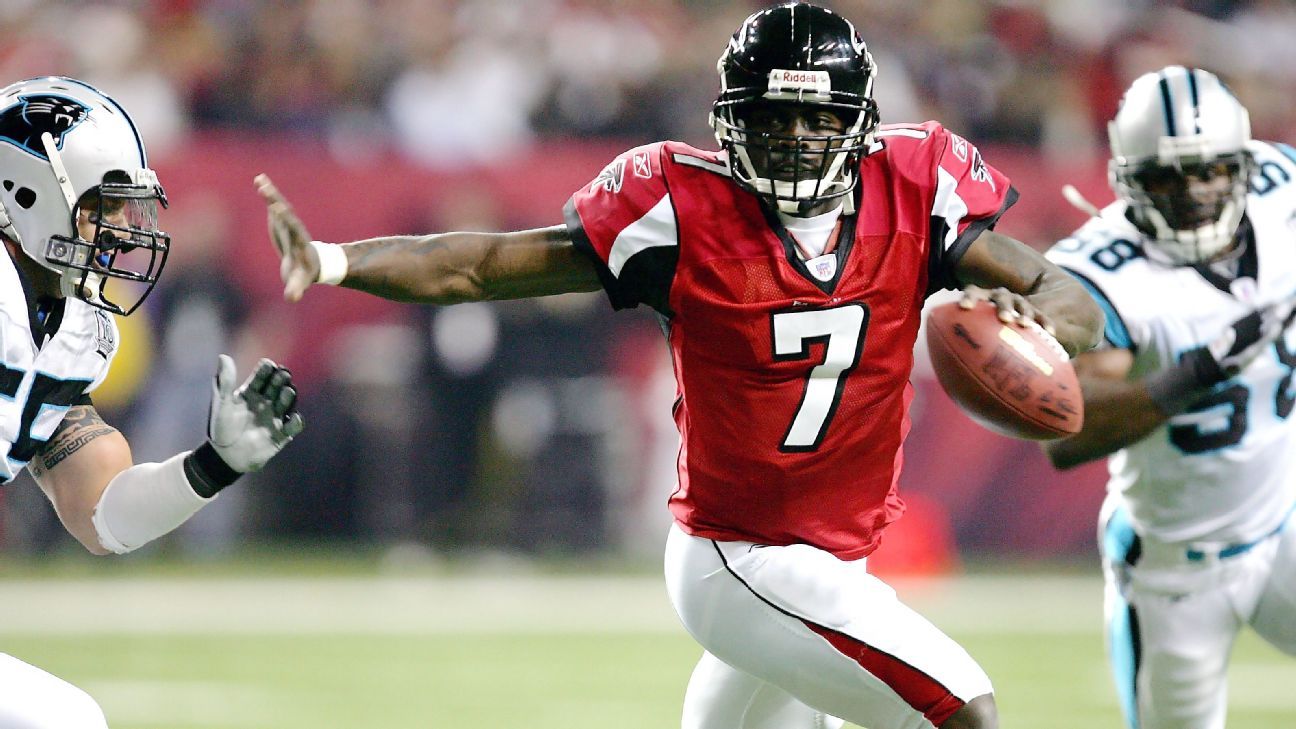 vick atlanta falcons