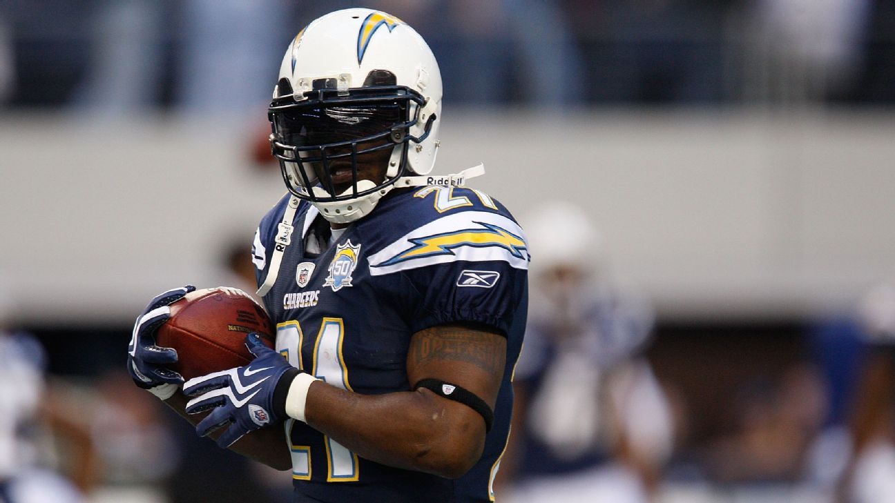Hall of Fame welcomes 'best pure running back' in LaDainian Tomlinson -  ESPN - San Diego Chargers Blog- ESPN