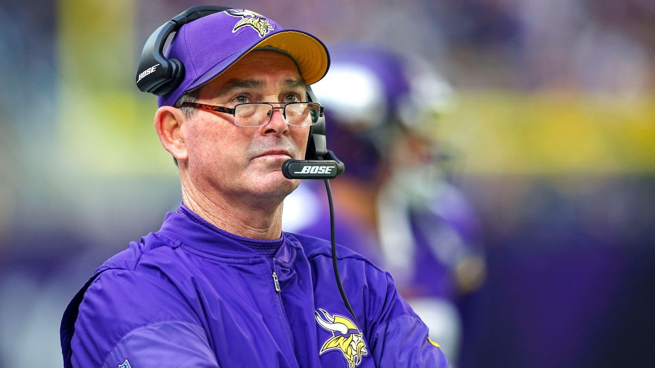 Minnesota Vikings coach Mike Zimmer vents on team's vaccination situation, expec..