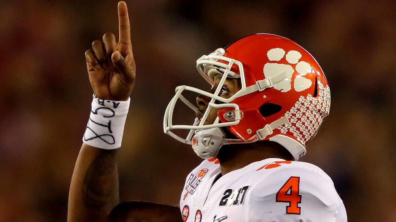 Deshaun Watson's title game ups ante of Cleveland Browns' first pick