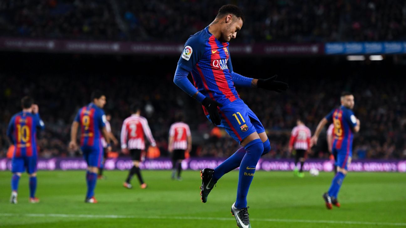 Leo Messi Luis Suarez Neymar Drag Barcelona Past Resilient Athletic Bilbao