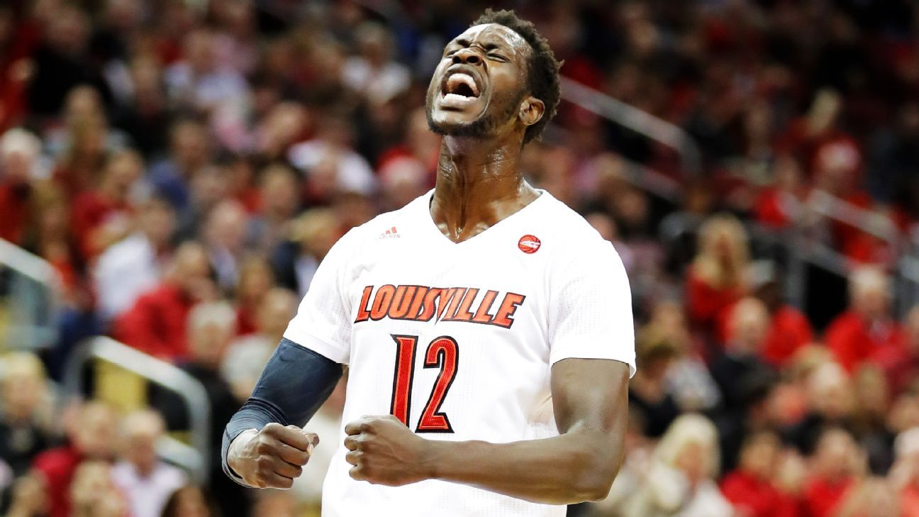 Louisville Cardinals White Deng Adel College College Basketball