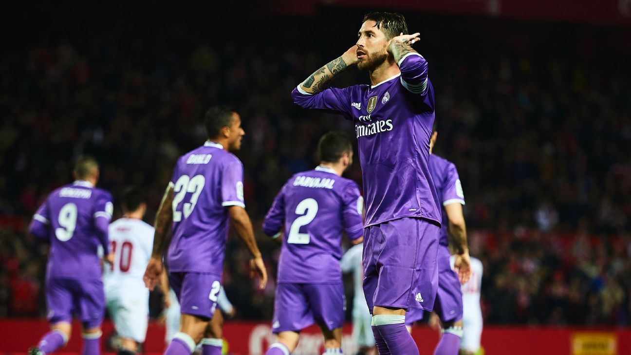 Ramos Rma Sergio Ramos: Real Madrid targeting La Liga and Champions League titles ...