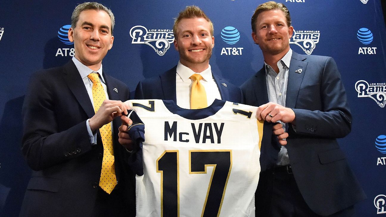 Los Angeles Rams General Manager Les Snead Responds to New England