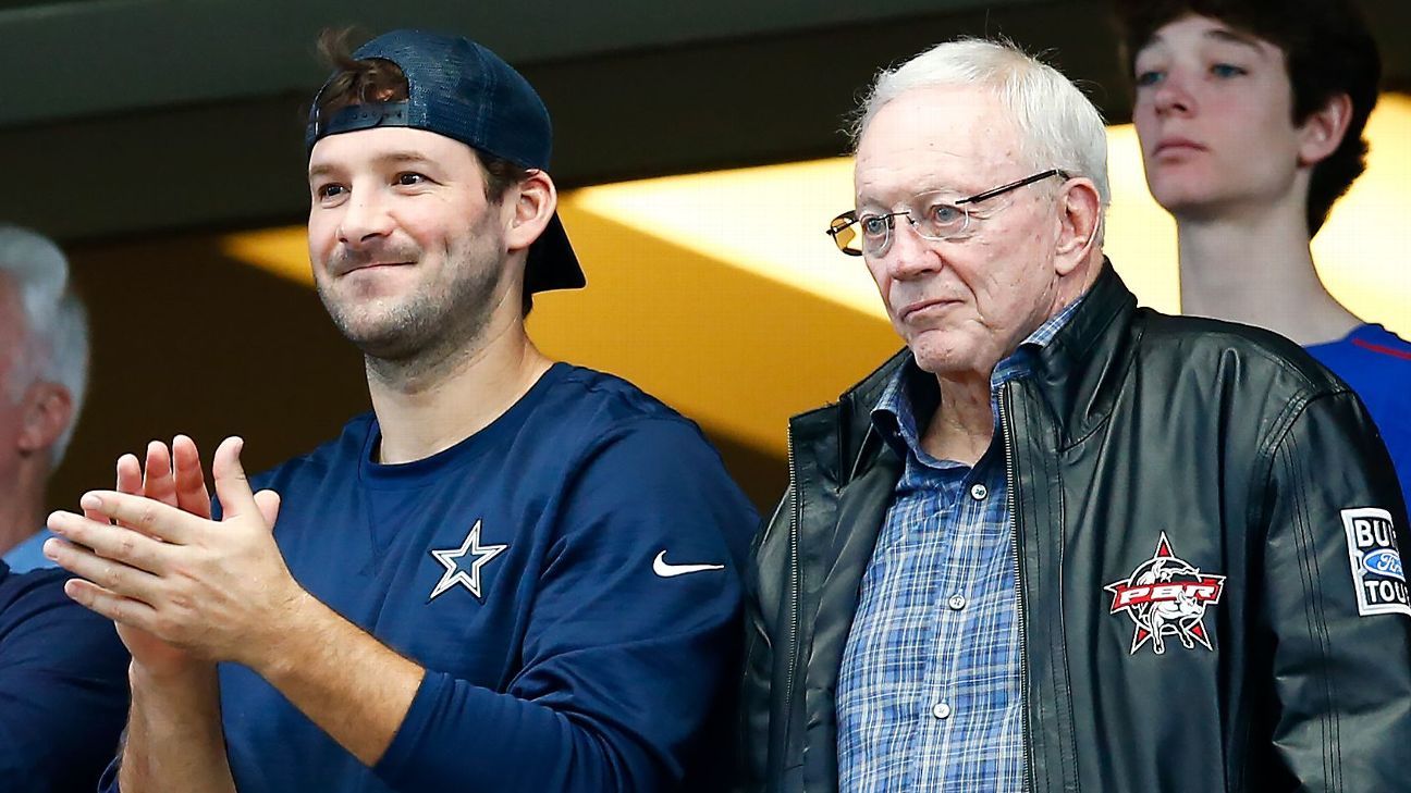 Jerry Jones should be thrilled Tony Romo won't lead another NFL team - ESPN - Dallas Cowboys Blog- ESPN