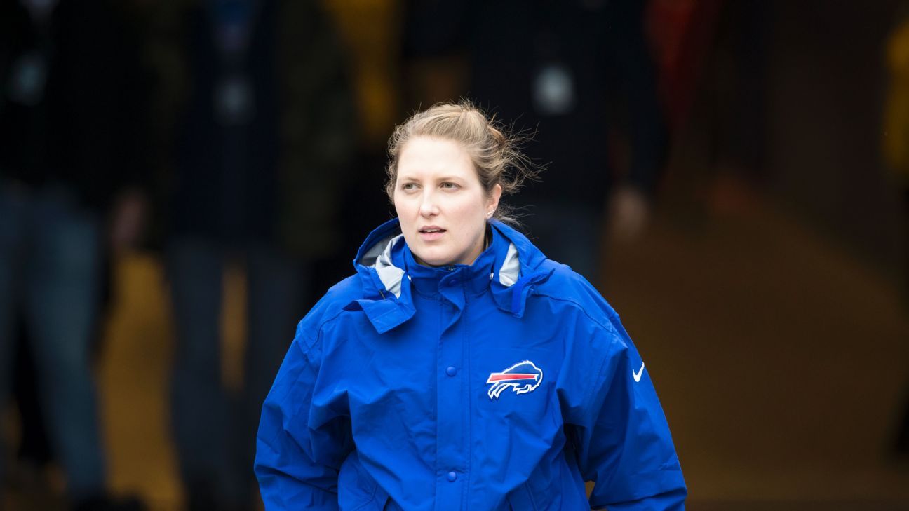 Meet Kathryn Smith, the NFL's first female full-time assistant coach